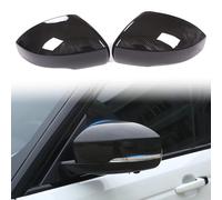 Pair Car Wing Mirror Covers Caps for @LR @R-ange @R@ov-er VOGUE 2013-2021/ R&an&ge @R&over Sport 2014-2022/Discovery LR4/Discovery LR5 2014-2026 Rearview Door Side Mirror Covers (Carbon Fibre Pattern)