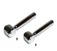 Pair Compatible Chrome Lever Handles for Howdens Lamona Garda | Professional Tap