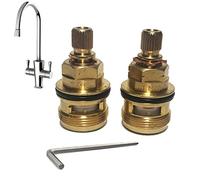 Pair Compatible Tap Valves Cartridges Carron Phoenix Flora | Henley Kitchen Mixer Tap