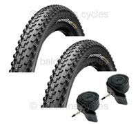 PAIR Continental CROSS KING 27.5 x 2.2 MTB Off Road Mountain Bike TYRES & TUBES