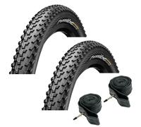 PAIR Continental CROSS KING 29 x 2.2 MTB Off Road Mountain Bike TYRES & TUBES
