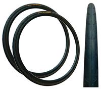 PAIR Continental Gatorskin 700 x 23c Slick Road Racing Bike TYRES