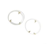 Pair Convertible Top Hydraulic Hose Lines Compatible with for FORD for MUSTANG 1994-2004 FM-EM005B, PVC Exterior Replacement for Restoration and Repair Use