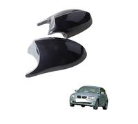 Pair Door Wing Mirror Cover Caps for BMW 1 series E81 2005-2009, Left Right Driver Passengers Replacement Exterior Side Mirror Shell Frame