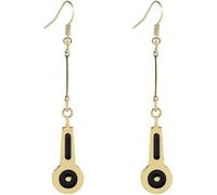 Pair Earrings - Elegant by Bruno for Cosplay - 3.5 x 1.5 cm, XL, Zinc, No Gemstone