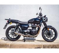 Pair Exhasut Mufflers GPR Deeptone Inox Approv Triumph Street Twin 900 2020 2021
