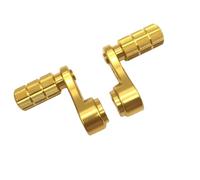 Pair Foot Rest Pedals Ergonomic Design Metal Scooter Pedals Crank Leg Set Ergonomic Foot Pegs Motorcycle Accessories Foot Pegs