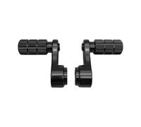 Pair Foot Rest Pedals Ergonomic Design Metal Scooter Pedals Crank Leg Set Ergonomic Scooter Foot Pegs