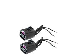 Pair for 2PIN Connector Sealed Female Fuel Injectors Plug Repair Kit Loom Socket Wiring 4D0971992