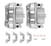 Pair Front Brake Calipers With Brackets Compatible With Honda Accord | Fits Honda Crosstour 2010-2011 All Models; Replaces 19-B2959, 45018SHJA01, 45018SHJA10