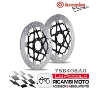 Pair Front Brake Discs BREMBO GOLD SERIES FLOATING SUZUKI 1200 GS SS 2001