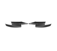 Pair Front Bumper Lip Side Corner Splitter For BMW F10 M5 Sedan Only 2010-2011 2012 2013 2014 2015 2016 Car Front Spoilers Front Bumper Lip(Carbon Fiber Look)