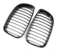 Pair Front Kidney Grilles for BMW 1 Series E81 E87 2007 2011 Made from ABS Material Designed for Precise OEM Fit and Exterior Protection
