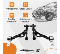2X FRONT LOWER SUSPENSION WISHBONE TRACK CONTROL ARMS X2 FOR MAZDA 6 2007-2013