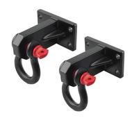 Pair Front Tow Hooks for DODGE RAM 2500/3500 2010-2017 Heavy Duty