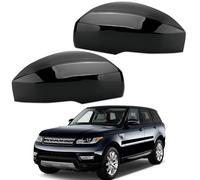 Pair Gloss Black Front Door Wing Mirror Cover Cap Casing For Range Rover Vogue L405/ Sport L494/ Discovery 4 LR4/ Discovery 5 L462 2014-2019 UK Driver & Passenger Side