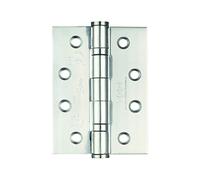 Pair & Half 102mm (4") Grade 13 Squared Ball Race Hinge, Multi finishes