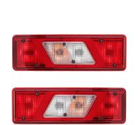 Pair Halogen Rear Light Assembly For Ford Transit MK8 Tipper Pickup 2014+ Tail Brake Lamp W/Bulbs Left & Right Side