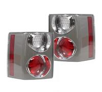 Pair Halogen Rear Light For Land Range Rover Vogue MK3 L322 2002-2009 | Plug & Play, ABS Waterproof, Red & White Lens, Tail Brake Stop Lamp, Driver & Passenger Side