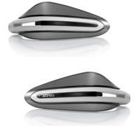 Pair Handguards Acerbis Dual Road White with Universal Kit Motorcycle Scooter