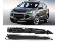 Pair Headlamp Headlight Lower Trim Grille Decorative Strip Mouldings For Ford Kuga Escape 2013-2016 Left & Right Side UK