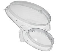 Pair Headlight Lens Cover Kit Compatible With E240 E280 E300 E350 2002-2008