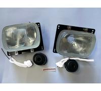 Pair Headlights Headlamps Tractor Compatible Fiat New Holland Ref.5138349