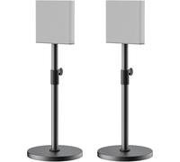 Pair Heavy-Duty Floor Speaker Stands for Sony Bravia Theatre Quad HT-A9M2 Speaker Stands - Height Adjustable Surround Sound Speaker Stand for Sony HT-A9M2 Stands with Cable Management (Stand Only)