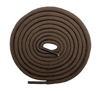 [Pair] Heavy Duty,Hiking durable round Boot Lace, Shoe Lace classic colours Dot for hiking, Mountaineering running, working, casual (Dark Brown, 160cm)