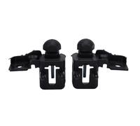 Pair Hood Bumper Stopper Brackets for Ford Fusion MKZ 2013-2020 | ABS hood bumper stopper bracket set includes 2 brackets with reference part numbers DS73 16K808 AA and DS73 16K809 AW.