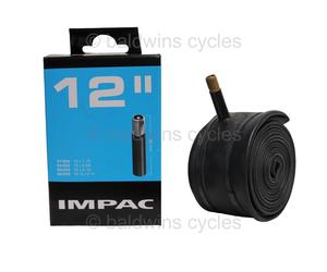 PAIR Impac Inner Tubes 12" 47/62-203 Schrader Valve Kids Bike Pram Pushchair