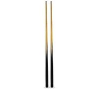 Pair iqgamesroom 4ft ,48" trade cues with smaller 10mm screw on tips + spare tips