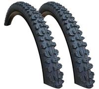 PAIR Kenda Smoke 24 x 1.95 Mountain Bike Tyres K-816 (Pack of 2)