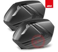 Pair Kit Side Cases GIVI MONOKEY SIDE V37NNT TECH CARBON for PLX Frame