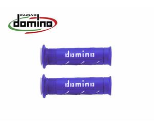 PAIR KNOBS BLUE/WHITE DOMINO ROAD DIAMETER 20-24