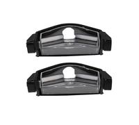 Pair License Plate Lamp Light Shell Cover for Mazda 2 3 M2 M3 2011-2013 BS1E-51-274E BS1E-51-274F License Plate Light Housing Cover for Mazda 2 2011-2013 for Mazda 3 2009-2013