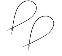 Pair Long Life ALKO Quick Release Brake Cables Mushroom End Sheath 1130mm