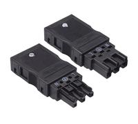 Pair Male Female WAGO 3 Pole WINSTA MIDI Lighting Connector 25A