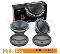Pair Midrange HERTZ MP 70.3 100W 70MM Neodymium Magnet Ndym Mille Pro Line