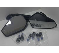 Pair Mirror Rearview Dx/Sx Universal Black M8 / M10 Approved 20900