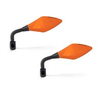 PAIR MIRRORS RACE ORANGE BARRACUDA