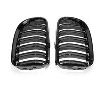 Pair New Gloss Black Front Kidney Grill Grille For BMW 3-Series E92 E93 Facelift