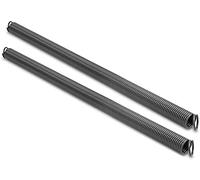 Pair of 120 lbs Heavy Duty Garage Door Extension Springs Stretch Spring,High Precision Electrophoresis Black Coated for Corrosion Resistance,MIN 18000 Cycles for 7ft Garage Door Springs Replacement