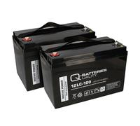 12V 107Ah Deep Cycle Battery Vrla Agm Q-Batteries 12Lc-100