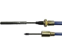 Pair of 1630mm Trailer Brake Cables for Knott Ifor Williams Brian James etc