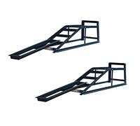 Pair of 2.5 Tone Car Ramps with Ramp Extensions Mates Low Entry Car Van CR25RM1 Blue