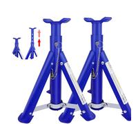 Pair of 2 Tonne Ton Folding Axle Stands Lisfting Capacity Car Van Vehicles Floor