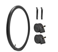 Pair of 24" Bike Inner Tube for 24 x 1.75/2.125 AV32mm Schrader Valve Butyl Rubber Inner Tube with Tire Levers for 24 Inch Mountain MTB Bicycle