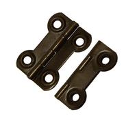 Pair of 38MM X 28MM Hinges Butterfly Ornate Antique Effect FB 1 Pair
