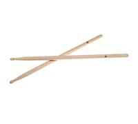 Pair of 5A Maple Wood Drumsticks - Lightweight Design, Durable Material for All Drum Sets, for Professional Drummers